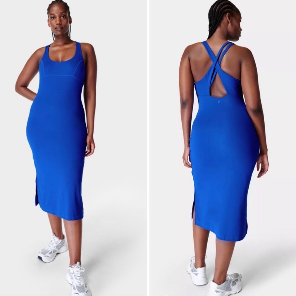 Sweaty Betty Vibrant Blue Dress